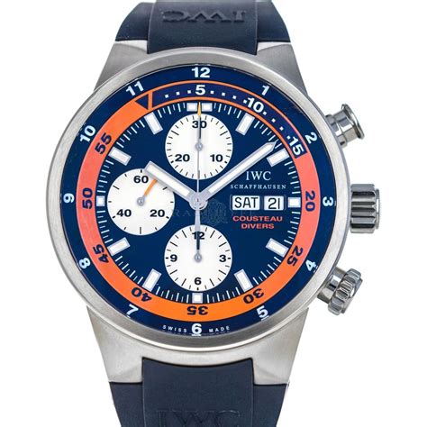 iwc aquatimer chronograph prezzo|iwc aquatimer chronograph cousteau divers.